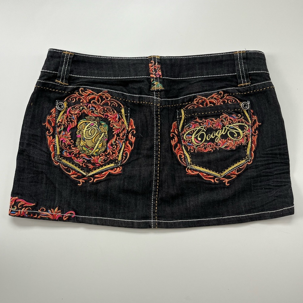 Y2k COOGI skirt denim